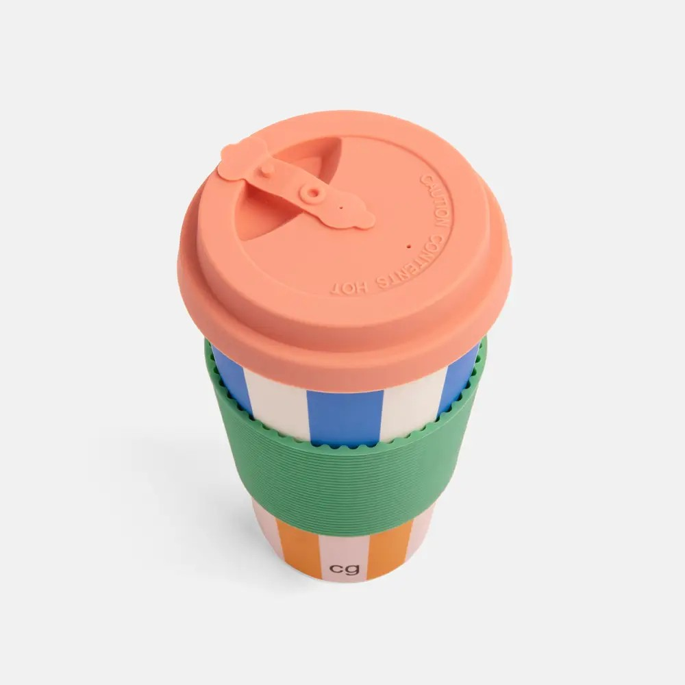 Multi Stripe Coffee To Go Cup