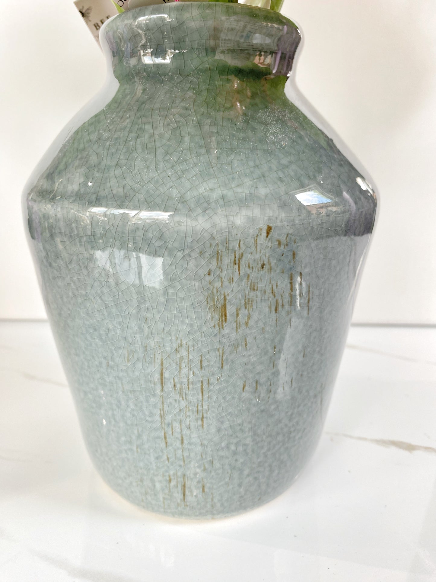 Dusty Blue Vase