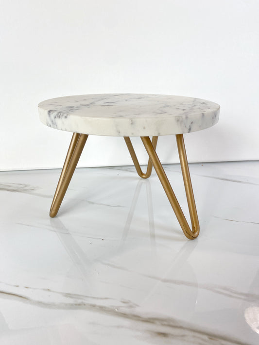 Marble & Brass Foot Riser