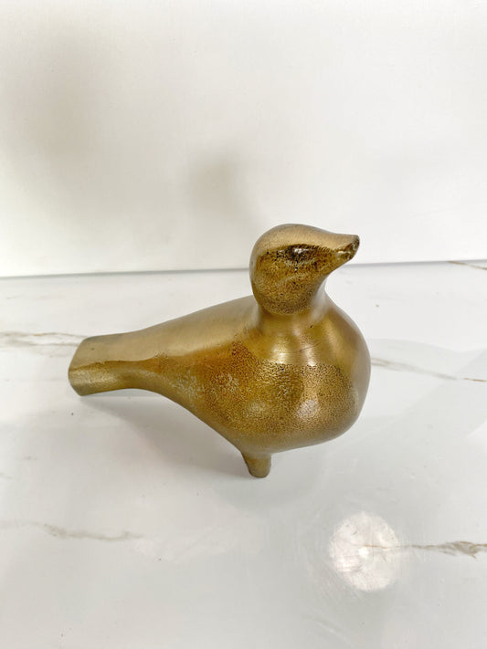 Brass Curvy Bird