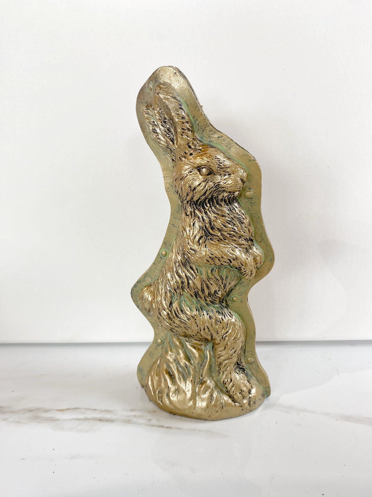 Gold Bunny Faux Mold