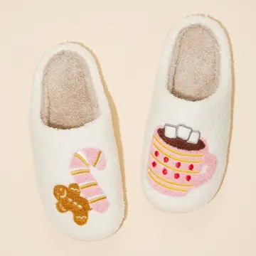 Gingerbread & Cocoa Slippers