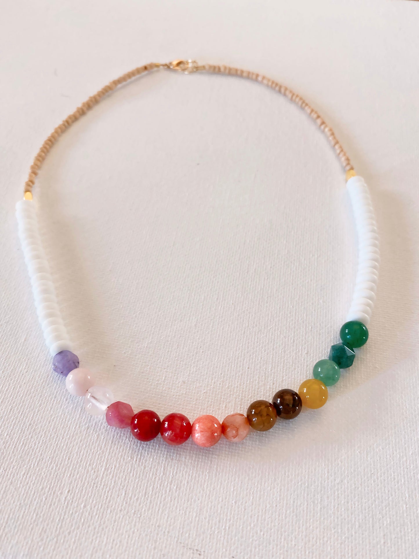 Tropez Rainbow Necklace