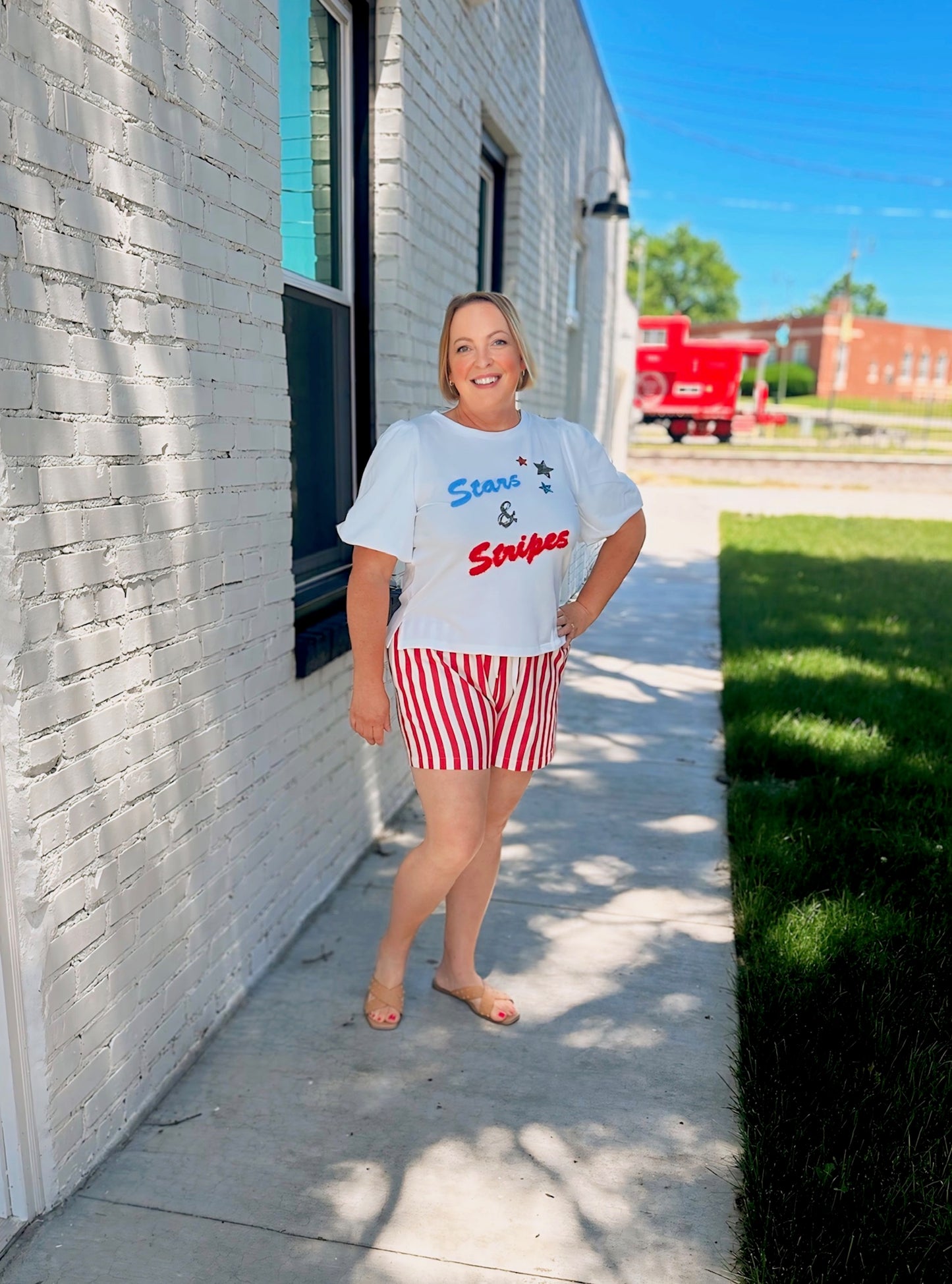 Circus Striped Short