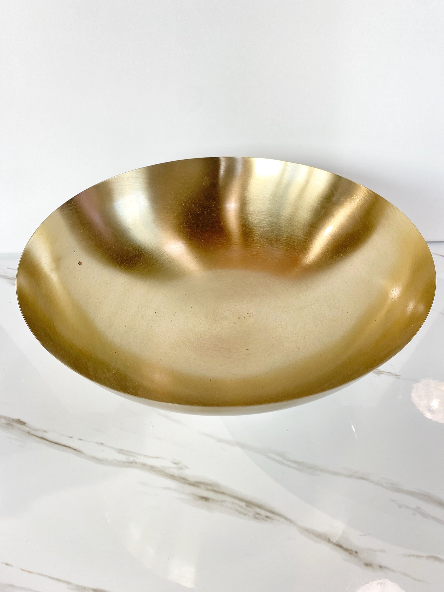 Brass & Marble Bowl