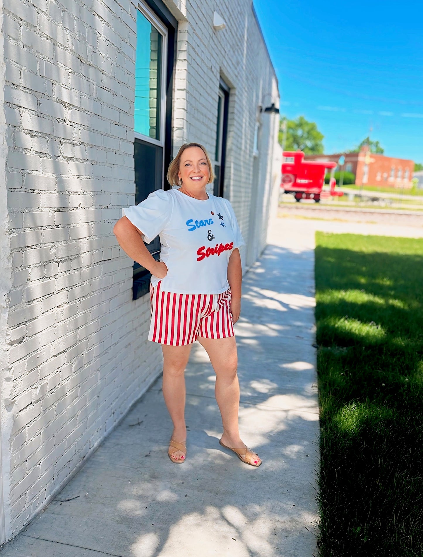 Circus Striped Short