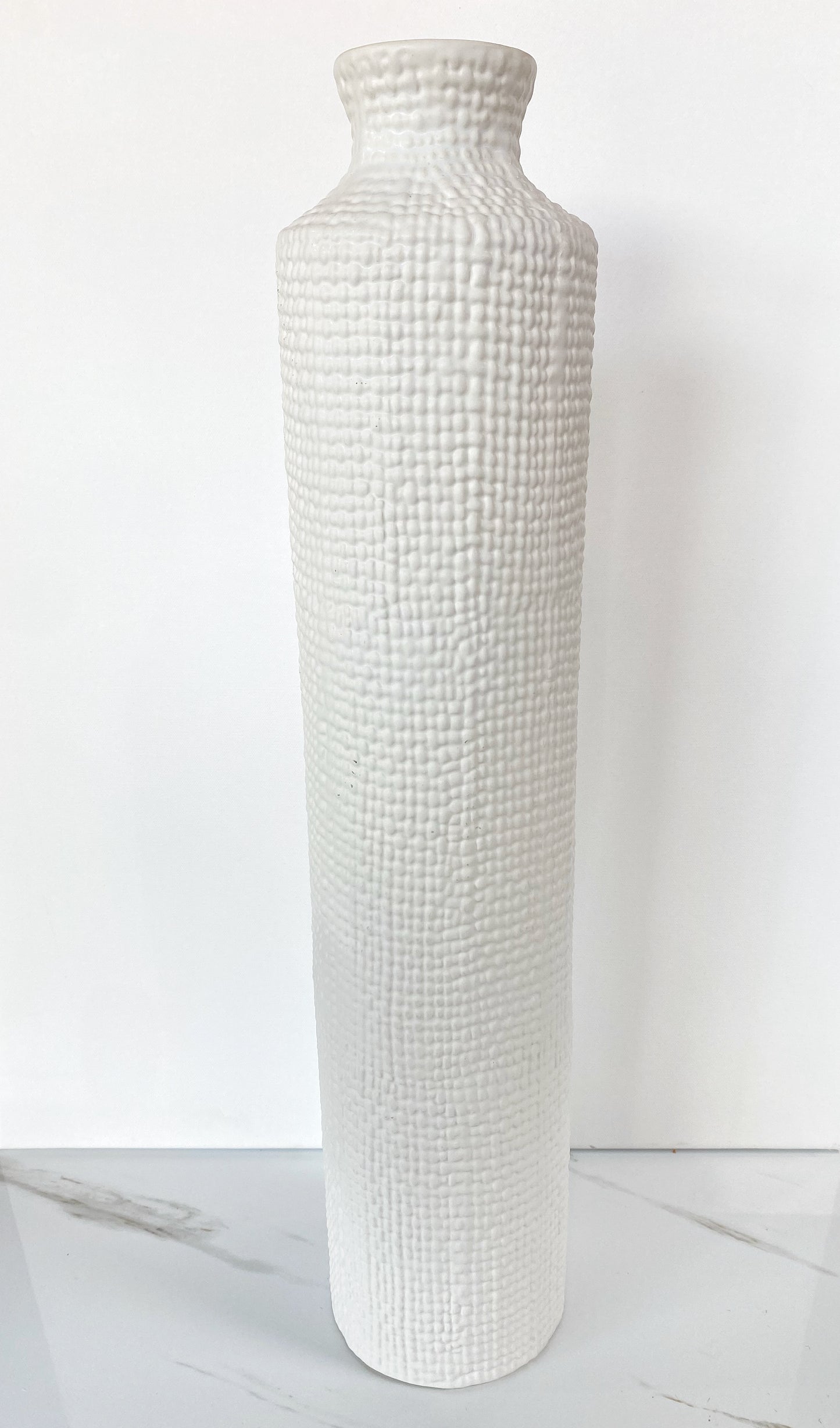 Textured Tall Vase