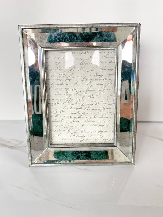 Mercury Glass Mirror Frame