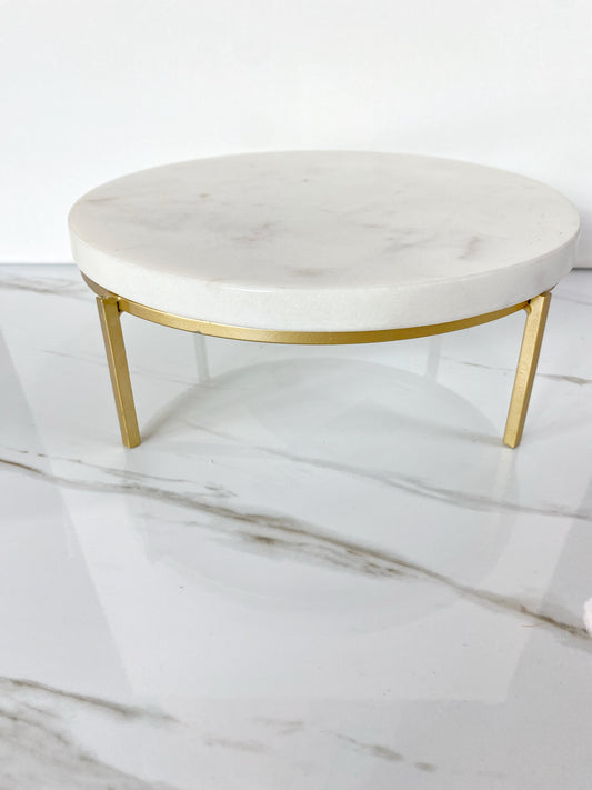 Marble & Gold Riser