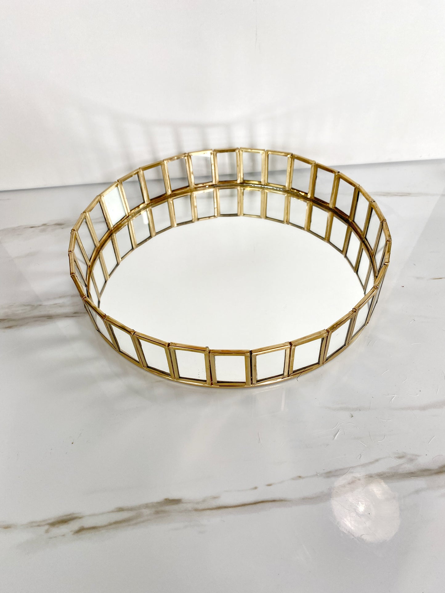 Brass Mirrored Tray