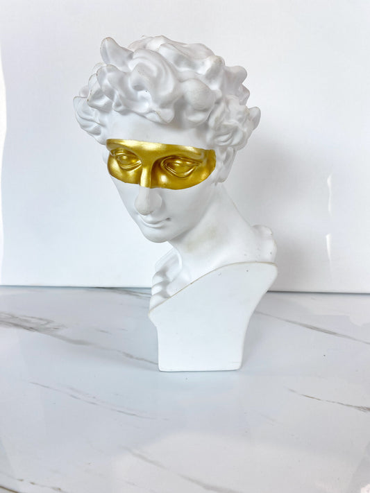 Gold Masked Bust