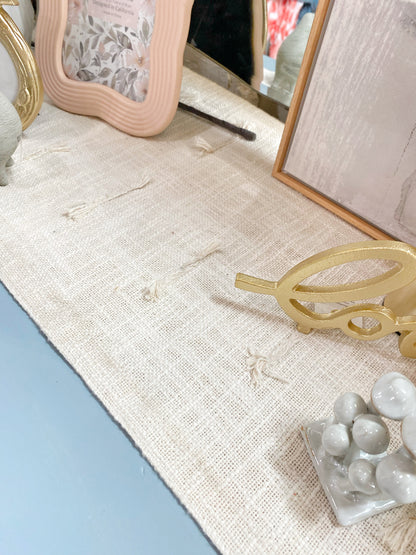 Oatmeal Table Runner