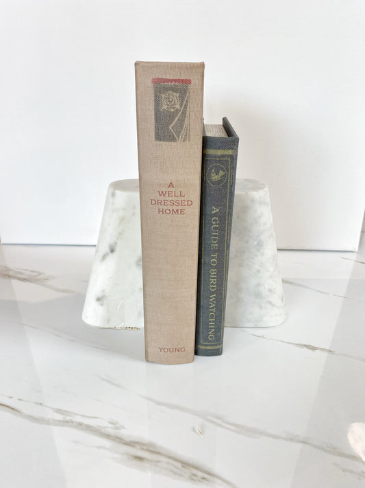 Marble Bookend Set