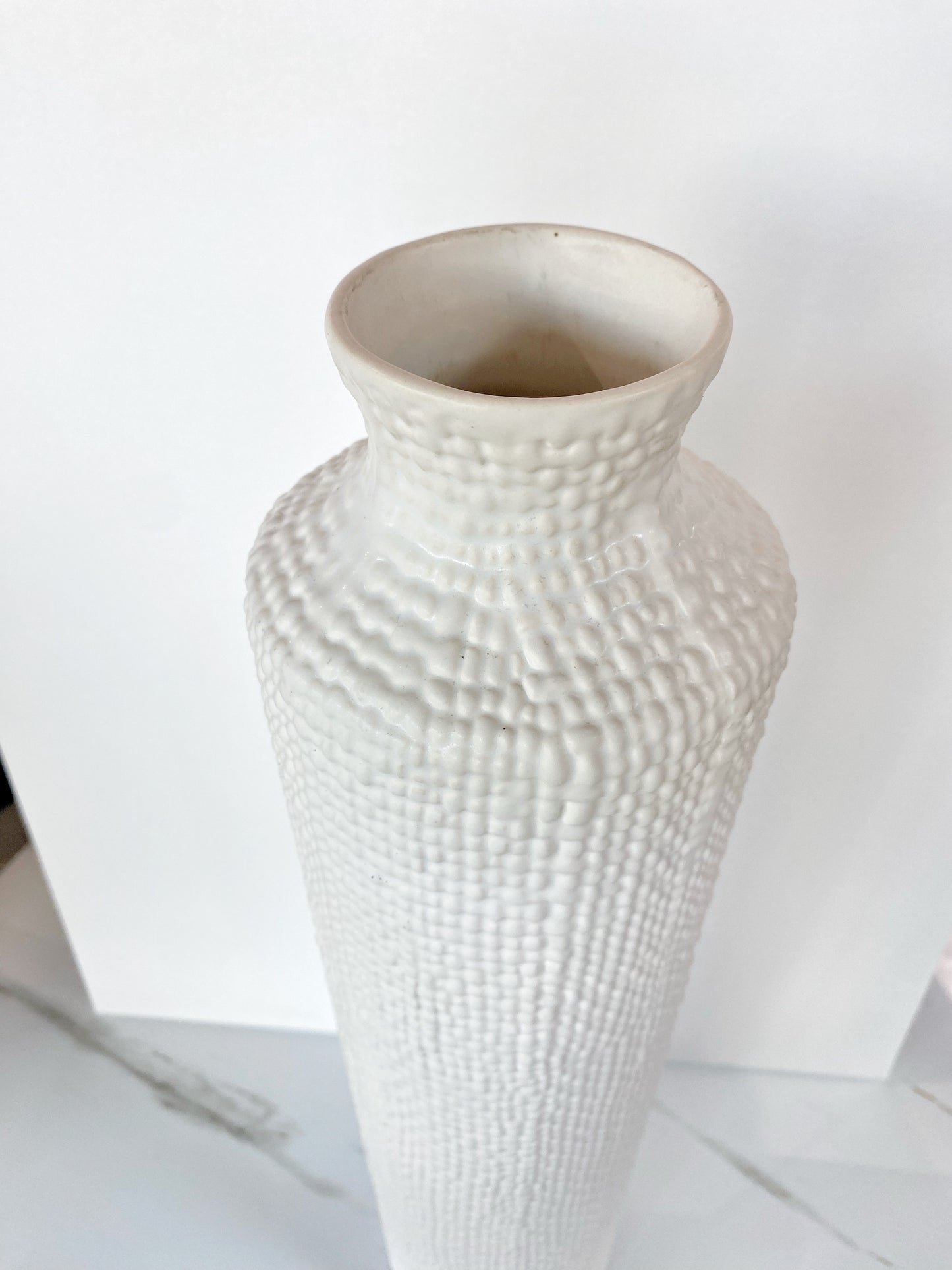 Textured Tall Vase