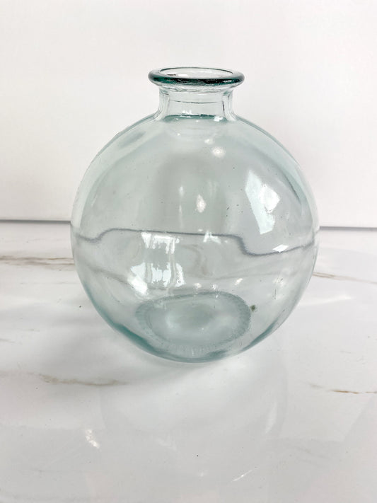 Glass Round Vase