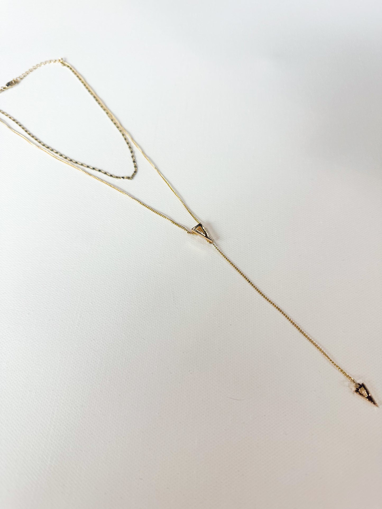 Bermuda triangle necklace