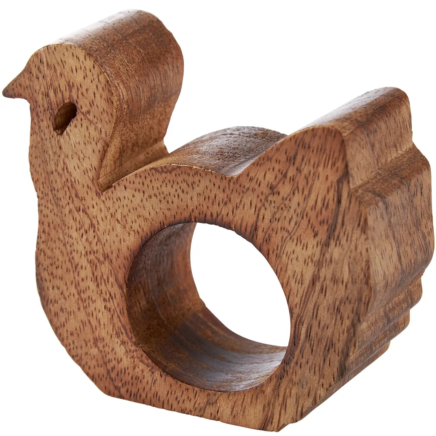 Wood Turkey Napkin Rings