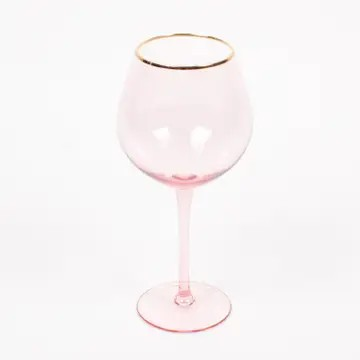 Pink Wine Glass