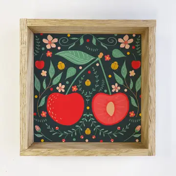 Cherry Folk Art