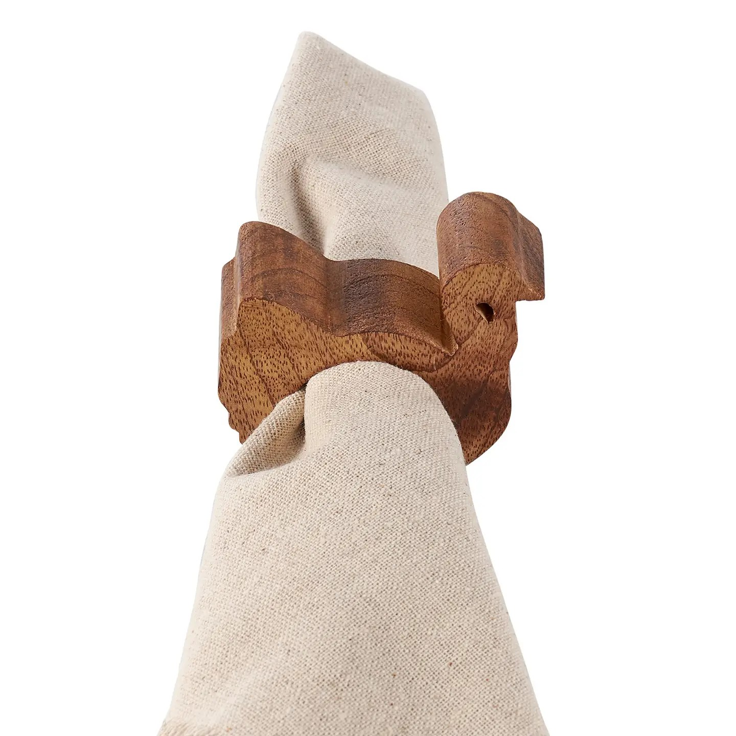 Wood Turkey Napkin Rings