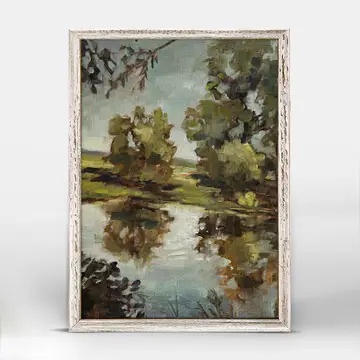 Wagner’s Pond Framed Canvas