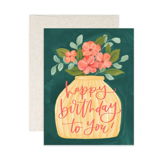 Birthday Flower Card